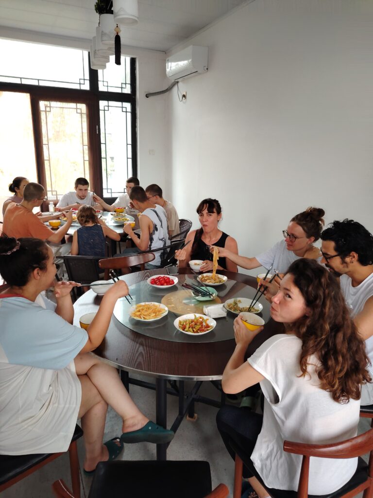 Campo estivo di Kung Fu in Cina