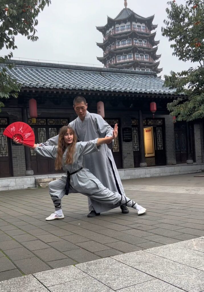 中国少林寺外国人训练营