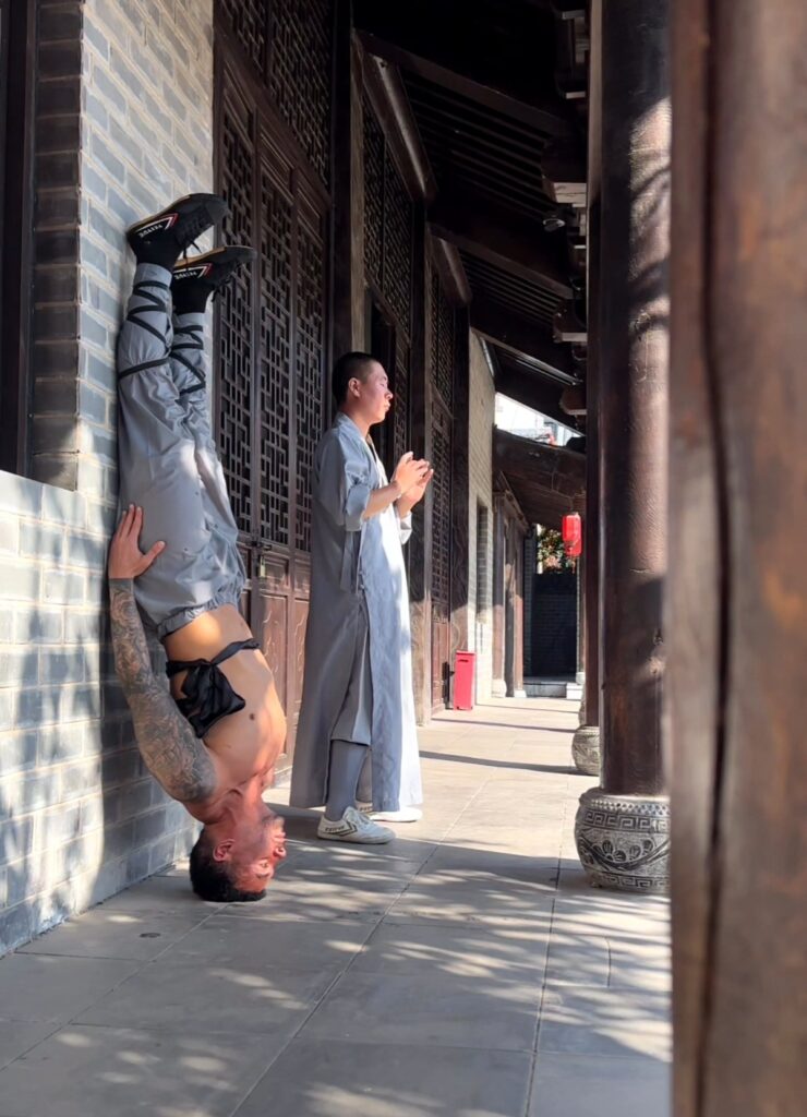 Shaolin Kung Fu-træningsklasser i Kina