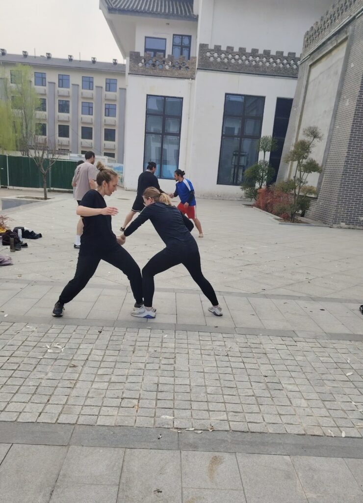 Обучение тайцзи в Китае